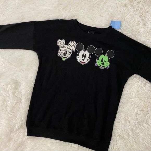 Disney Tops - Disney Halloween Mickey Mouse Sweatshirt